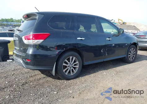 2015 Nissan Pathfinder S z USA, uszkodzony, nr VIN 5N1AR2MM1FC632074